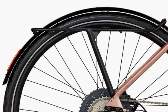 RM UBN Seven silent US51 cm '23 rózsaszín elektromos kerékpár (430Wh, LEDHub, Suspension Kit)