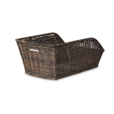 Задна кошница Basil, Cento Rattan Look, фиксирана, тъмнокафява